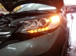Đèn pha độ Honda CRV 2014