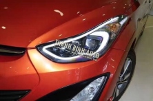 Đèn pha độ nguyên bộ cả vỏ Hyundai Elantra