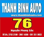 Chúc mừng ThanhBinhAuto - 76 Nguyễn Phong Sắc -Cầu Giấy mở rộng qui mô ...

Nhân dịp này 76 Nguyễn Phong Sắc có quà tặng đặc biệt cho tất cả khách hàng ...


