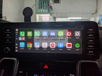 Android Auto Box Elliview D5 cho xe KIA SORENTO 2023