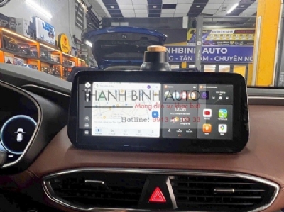 Android Auto Box Elliview D5 cho xe SANTAFE 2022