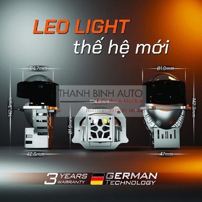 Bi led pha Leo Light Aozoom cho xe Subaru Forester