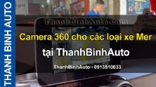 Video Camera 360 cho các loại xe Mer tại ThanhBinhAuto