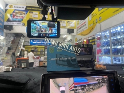 Camera hành trình LotusViet có kết nối Wifi cho xe TOYOTA CROSS