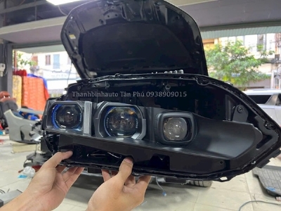Combo 4 bi led Aozoom Domax Xled Pro cho xe HONDA CIVIC HEV 2025
