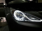 Độ đèn Hyundai Sonata độ LED khối silicon hai chế độ