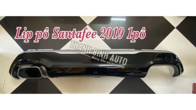 Lip pô xe SANTAFE 2019 1 pô