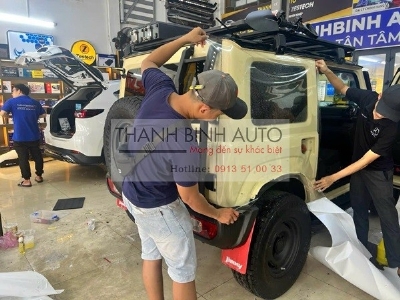 PPF phục hồi Xpro độ dày 7.5 cho xe SUZUKI JIMNY