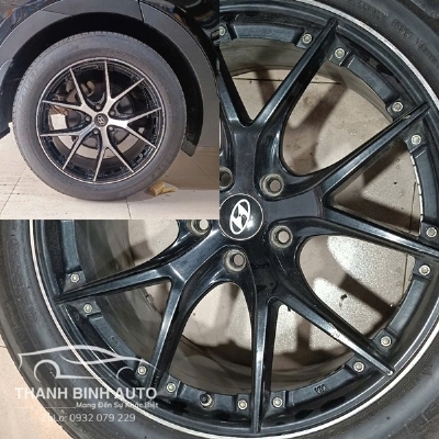 Phay lazang, phay mâm cho xe Hyundai Santafe