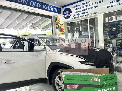 Phim 3M, loa sub, thảm Huvi, Cam ht cho xe Hyundai Tucson