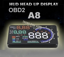 Hiển thị tốc độ lên kính lái HUD A8