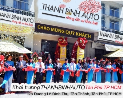 Tưng bừng khai trương ThanhBinhAuto Tân Phú TPHCM