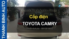 Video Cốp điện TOYOTA CAMRY - ThanhBinhAuto