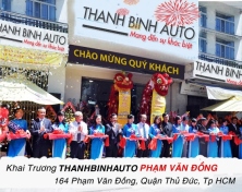 Tưng bừng khai trương ThanhBinhAuto 164 Phạm Văn Đồng TPHCM