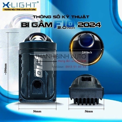 Bi gầm X-light F10 2.0 cho xe KIA SELTOS