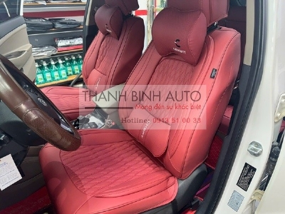 Bộ áo ghế da cho xe Hyundai Tucson 2021