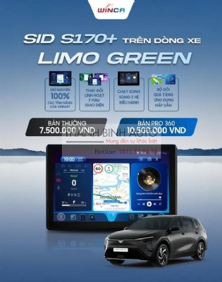 Bộ chuyển đổi SID cho xe Vinfast Limo Green