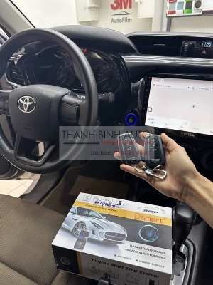 Bộ đề nổ Start Stop thông minh cho xe Toyota Hilux