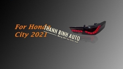 Bộ đèn hậu độ nguyên bộ cho xe HONDA CITY 2021