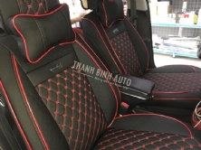 Bộ lót ghế da cao cấp cho Hyundai i10 2019