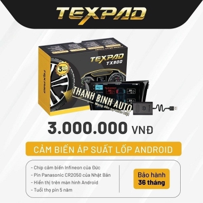 Cảm biến áp suất lốp TEXPAD TX900