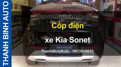 Video Cốp điện xe Kia Sonet tại ThanhBinhAuto