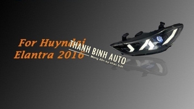 Đèn pha độ nguyên bộ cho xe Hyundai Elantra 2016