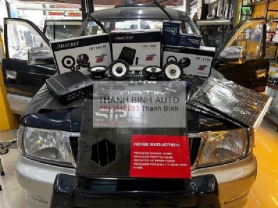 Độ âm thanh cho xe Toyota Zace