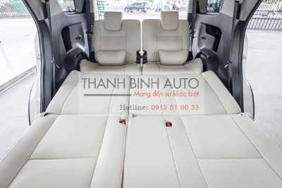 Độ ghế thành giường độc lập cho xe Toyota Fortuner