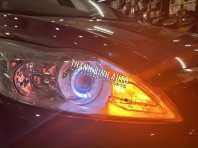 Độ nâng cấp ánh sáng đèn pha xe FOCUS