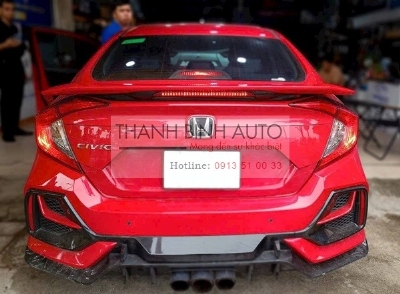 Đuôi gió m2512 cho xe HONDA CIVIC