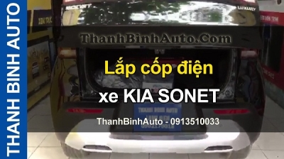Video Lắp cốp điện xe KIA SONET tại ThanhBinhAuto
