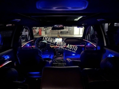 Lắp đèn Led nội thất Pro Magic cho xe Hyundai Santafe 2023