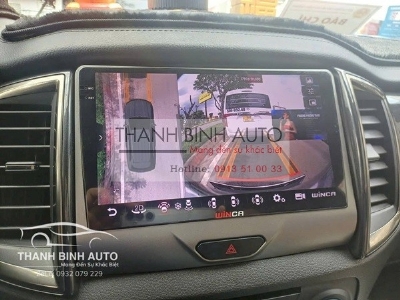 Màn hình Android Winca S170+ Pro Qled 2K cho xe Ford Everest 2019