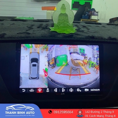 Màn hình Android Winca S200+ Qled 2K Pro 360 cho xe KIA CARENS
