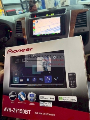 Màn hình Pioneer AVH-Z9150BT cho xe Toyota Fortuner