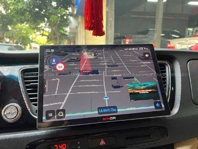 Màn hình, TPMS, bọc trần da cho xe KIA SEDONA