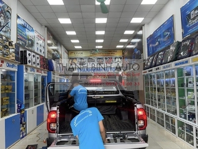 Nắp thùng cuộn và khung thể thao cho xe HILUX 2024