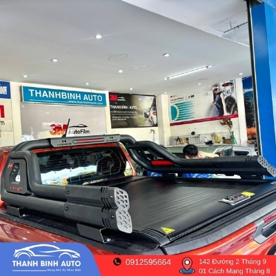 Nắp thùng cuộn và Thanh thể thao cho xe Ford Ranger XLS