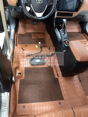 Sàn da Lavor cho xe Toyota Altis 2018