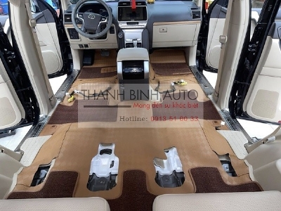 Sàn da Lavor cho xe Toyota Prado 2020
