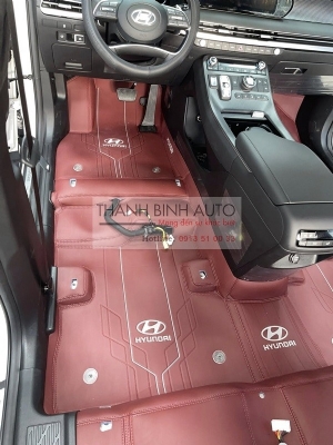 Thảm sàn da Nappa cho xe Hyundai Palisade 2025
