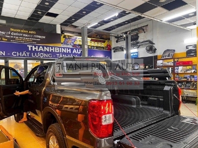 Thanh thể thao ống kép lắp trên xe FORD RANGER 2024