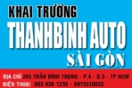 ThanhBinhAuto khai trương chi nhánh TPHCM

 Trong tháng khai trương có nhiều chương trình khuyến mãi cực kỳ hấp dẫn ... 