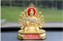 Tượng Phật nghìn tay đặt xe hơi m19011