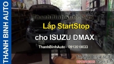Video lắp StartStop cho ISUZU DMAX