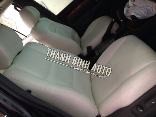 Bọc ghế da ô tô xe hơi phối màu tại Thanhbinhauto 684 Nguyễn Văn Cừ