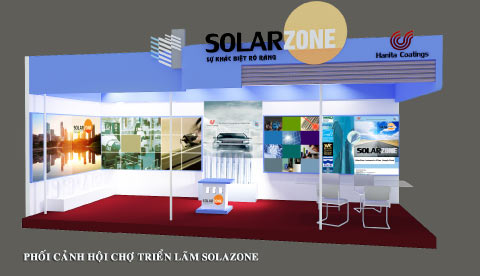Solarzone -dán kính văn phòng, dán kính tòa nhà, dán kính showroom