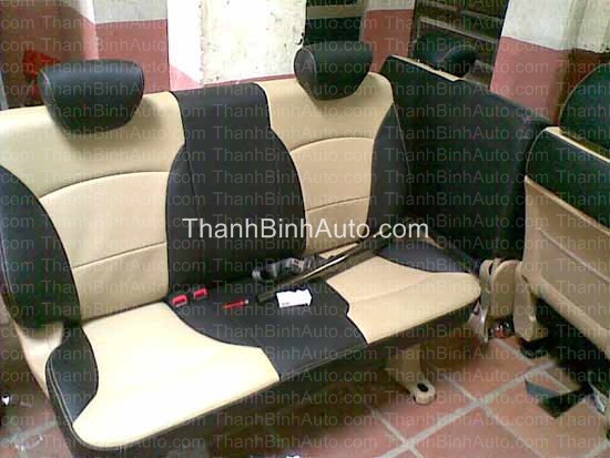 Bọc ghế da ô tô phối màu tại Thanhbinhauto 684 Nguyễn Văn Cừ