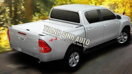 [Thùng Toyota Hilux] - Nắp đậy cuộn kéo Toyota Hilux Roller Cover
